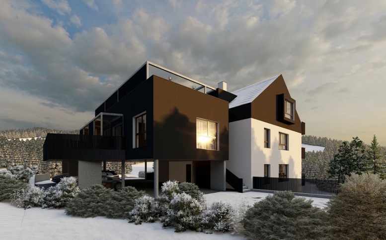 Moderní apartmány přímo u spodní stanice lanovky, Lachtal
