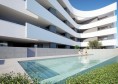 Nové apartmány 300m od pláže, s bazénem a posilovnou na prodej, Porto de Mos, Algarve