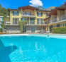 Apartmány v rezidenci s bazénem v Griante na Lago di Como