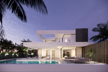Nový projekt luxusní vily na prodej na Tenerife