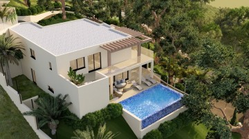 Nová, elegantní vila s vyhřívaným bazénem na prodej, S. Bras de Alportel