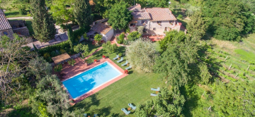 Toskánský statek u San Gimignana s možností provozu B&B