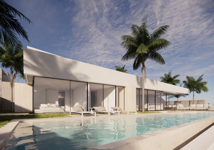 Nová moderní vila s bazénem na prodej, Las Americas, Tenerife