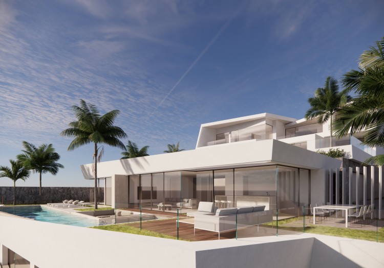 Nová moderní vila s bazénem na prodej, Las Americas, Tenerife