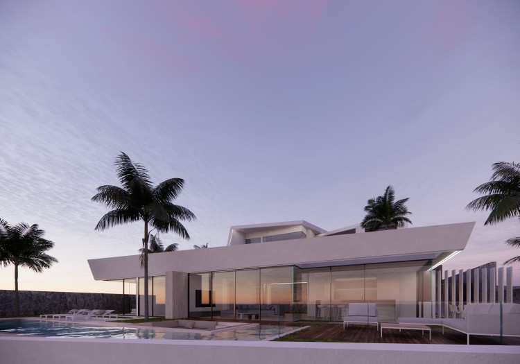 Nová moderní vila s bazénem na prodej, Las Americas, Tenerife