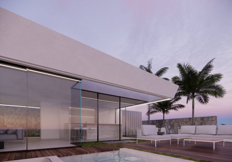 Nová moderní vila s bazénem na prodej, Las Americas, Tenerife