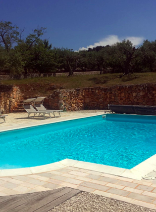 Středomořská vila s bazénem v oblasti Fasano