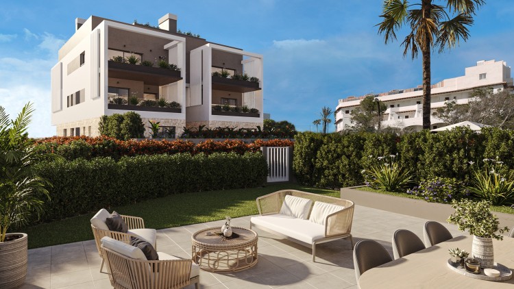 Nové apartmány 100 m od moře na prodej, Colonia de Sant Jordi, Mallorca