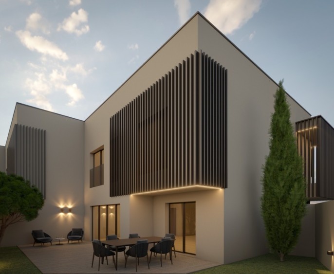 Luxusní, moderní vila s bazénem, zahradou a střešní terasou na prodej, Alvor, Algarve