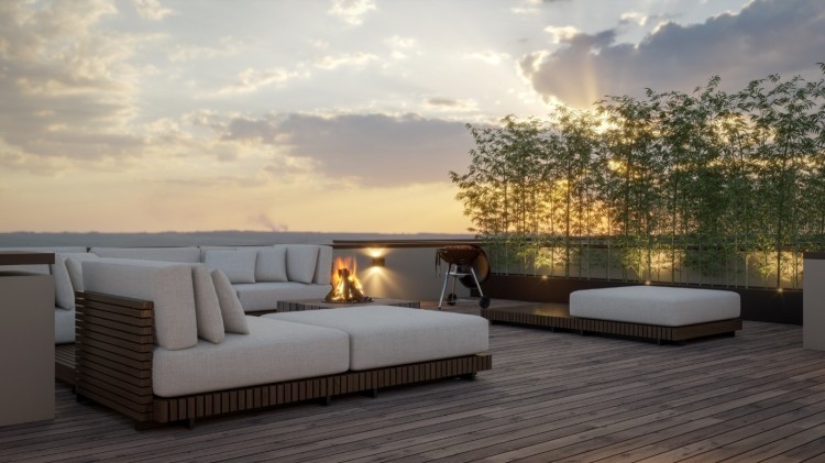 Luxusní, moderní vila s bazénem, zahradou a střešní terasou na prodej, Alvor, Algarve
