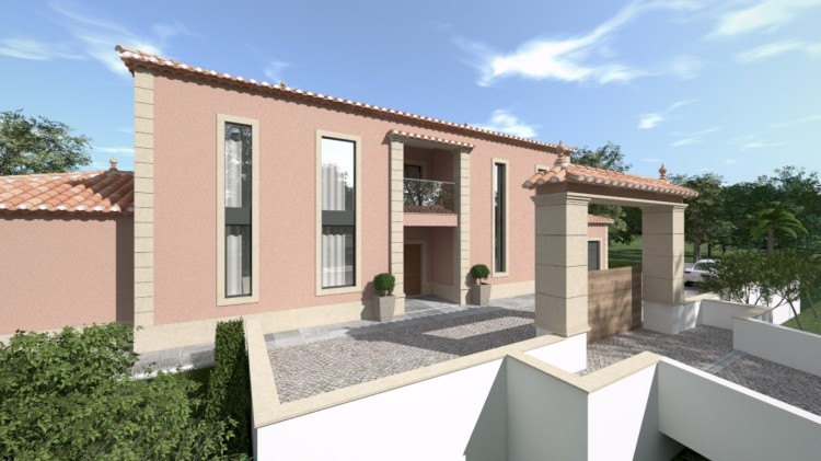 Moderní vila s bazénem nedaleko pláží i golfu na prodej, Portimão, Algarve