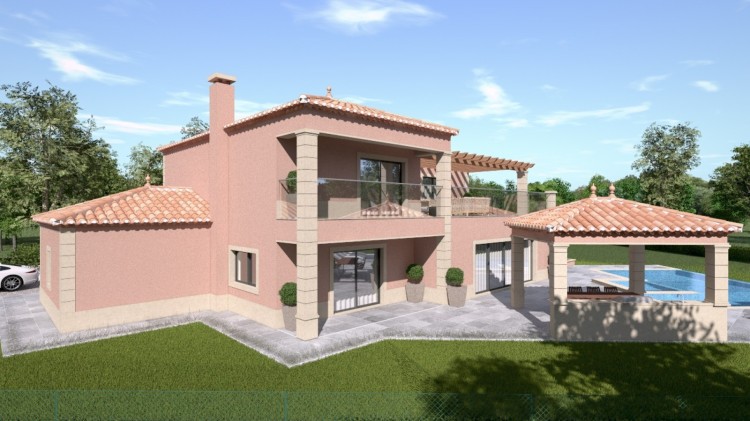 Moderní vila s bazénem nedaleko pláží i golfu na prodej, Portimão, Algarve