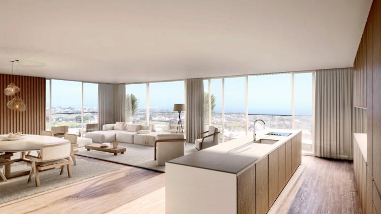 Špičkové apartmány s fantastickým výhledem na moře na prodej v luxusním resortu, Carvoeiro, Algarve