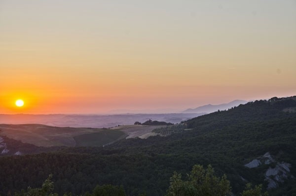 Dům s pravým toskánským výhledem, Volterra