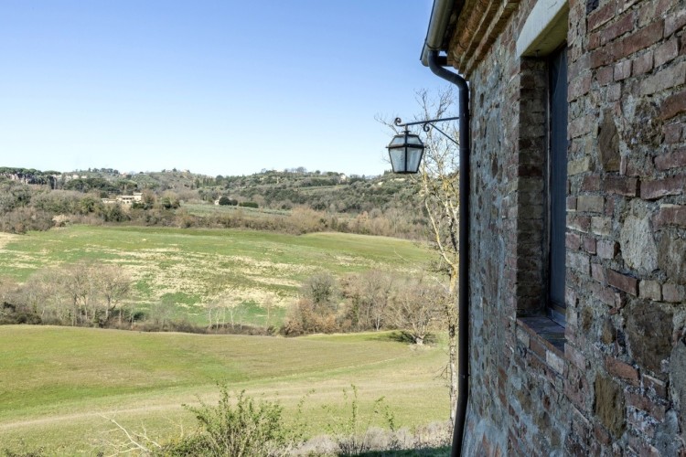 Panoramatický dům s výhledem na Montepulciano