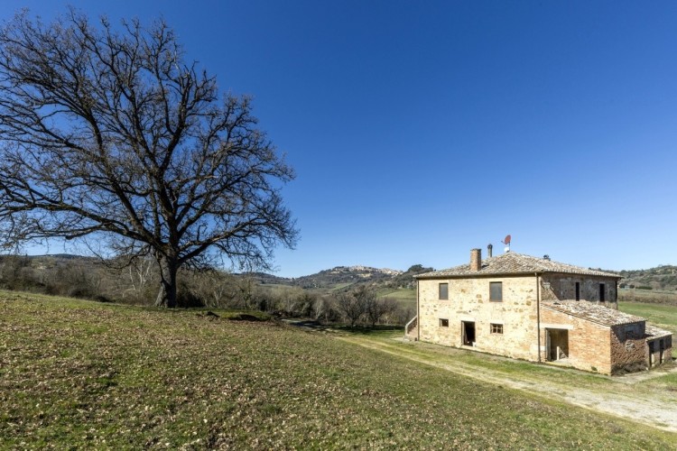 Panoramatický dům s výhledem na Montepulciano