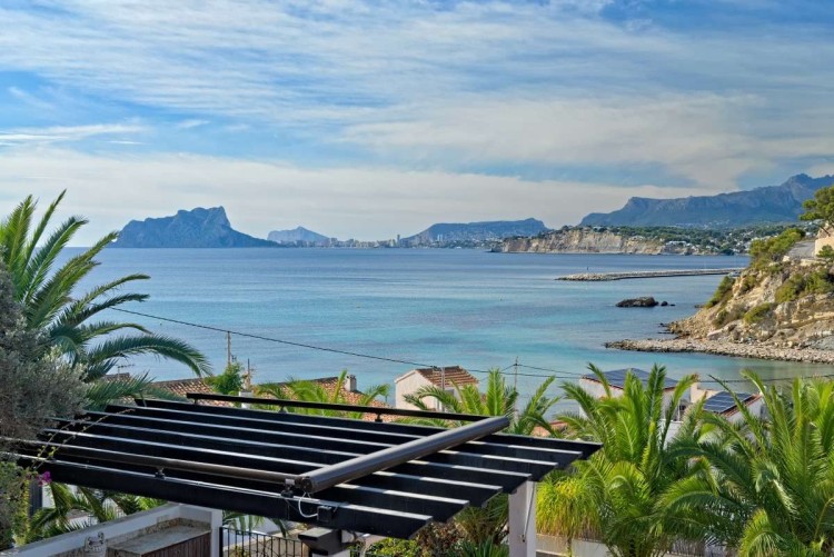Vila na prodej s výhledem na moře, Moraira