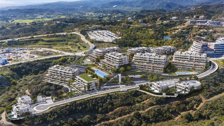 Nové apartmány u moře a golfu k prodeji, Costa del Sol