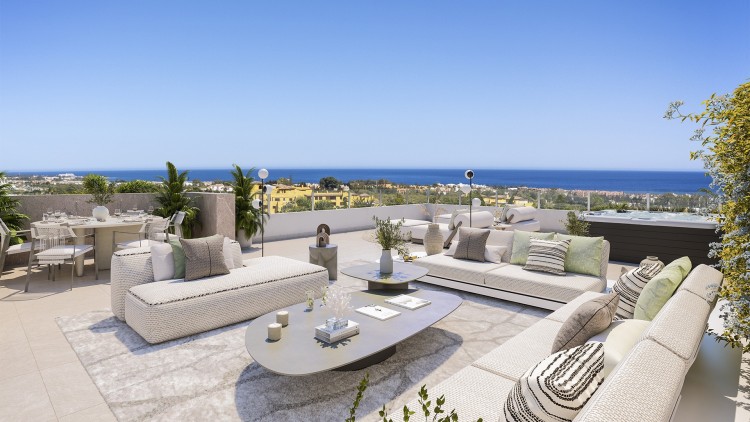 Nové apartmány u moře a golfu k prodeji, Costa del Sol