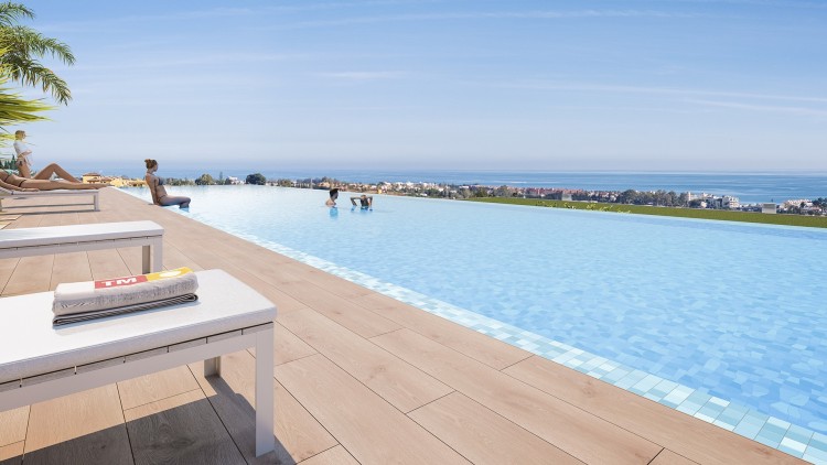 Nové apartmány u moře a golfu k prodeji, Costa del Sol