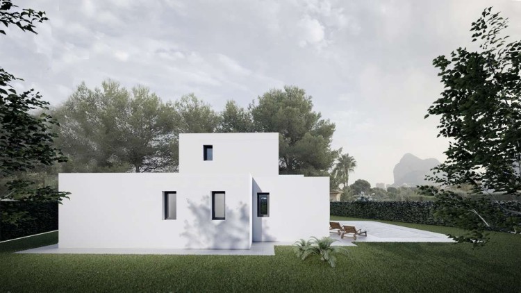 Luxusní nová vila na prodej v Calpe