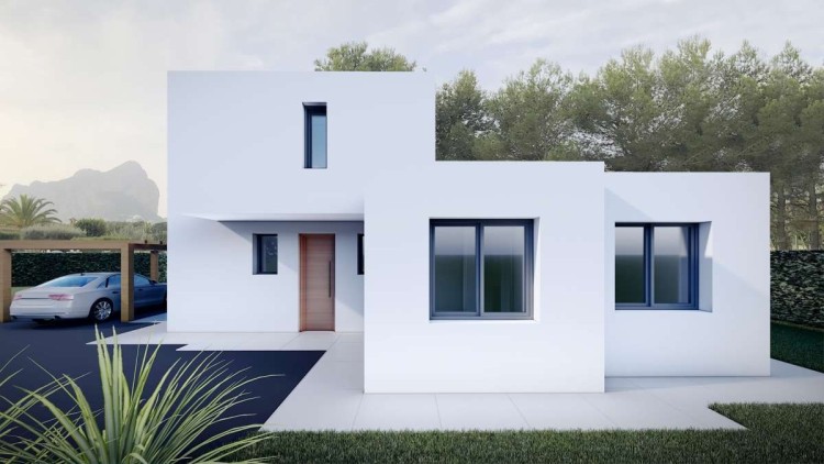 Luxusní nová vila na prodej v Calpe