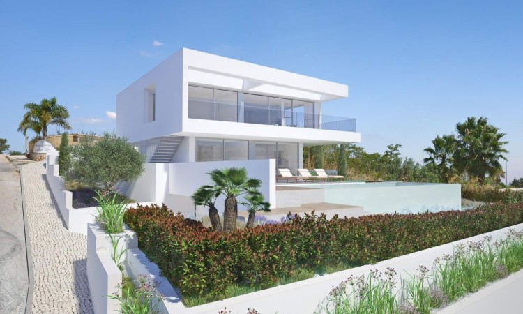 Nová, moderní vila s výhledem na moře a bazénem na prodej, Lagos, Algarve