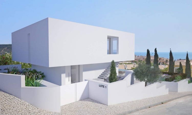 Nová, moderní vila s výhledem na moře a bazénem na prodej, Lagos, Algarve