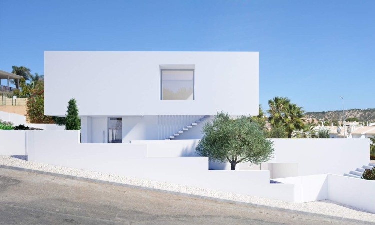Nová, moderní vila s výhledem na moře a bazénem na prodej, Lagos, Algarve