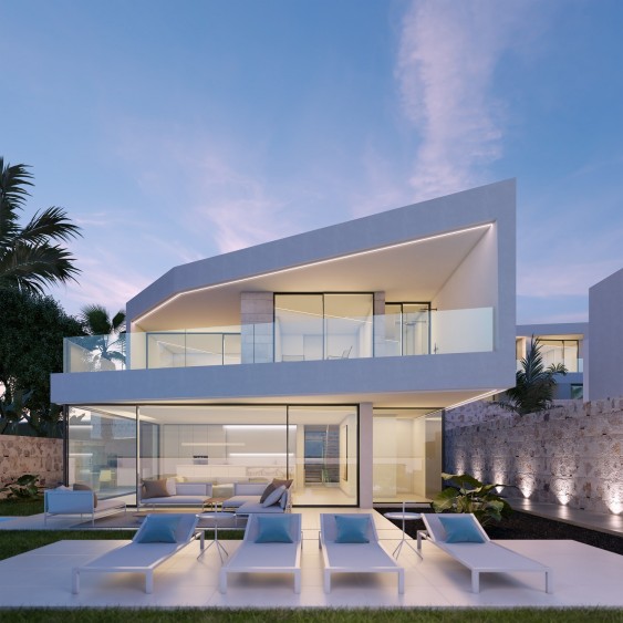 Nový projekt luxusní vily na prodej na Tenerife