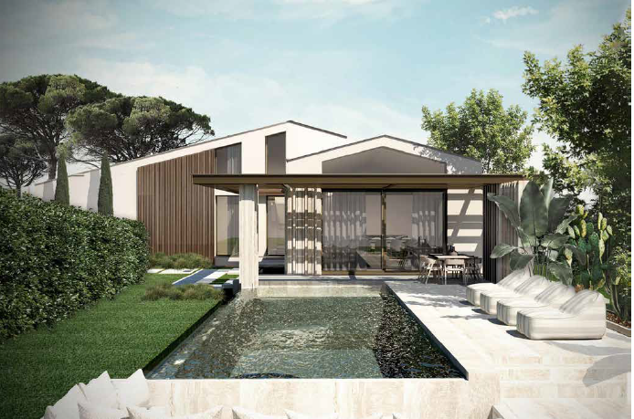 Nová vila na prodej - luxus u moře, Forte dei Marmi