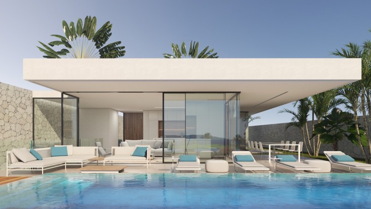 Nová luxusní vila s bazénem na prodej, Abama golf, Tenerife