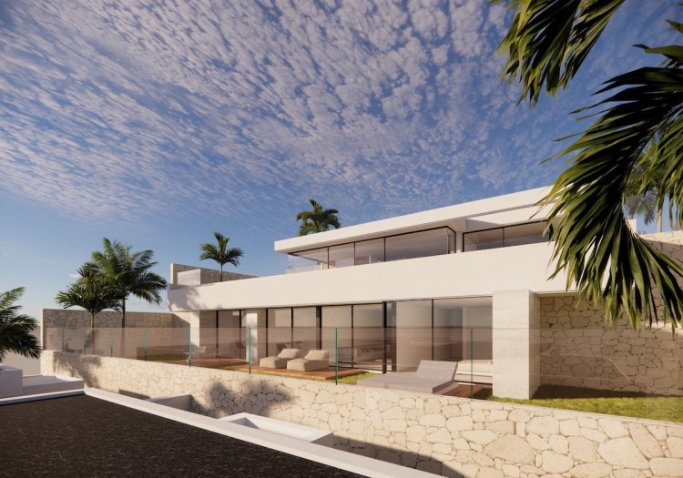 Nová luxusní vila s bazénem na prodej, Abama golf, Tenerife