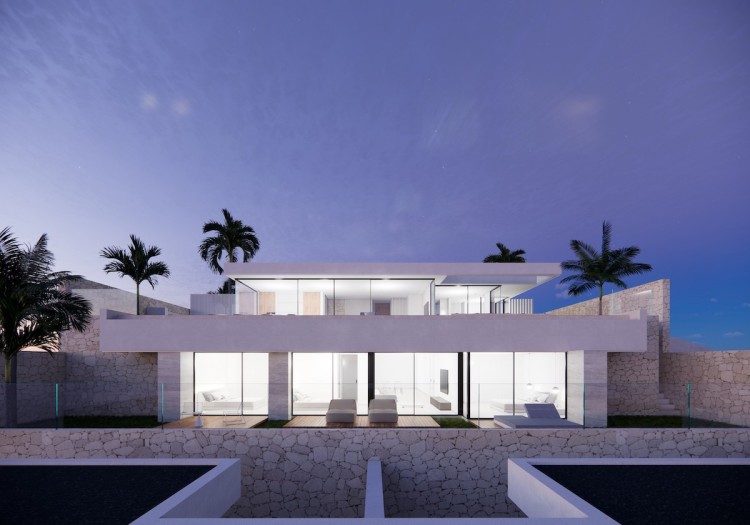 Nová luxusní vila s bazénem na prodej, Abama golf, Tenerife