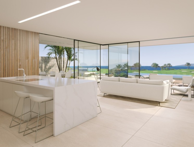 Nová luxusní vila s bazénem na prodej, Abama golf, Tenerife