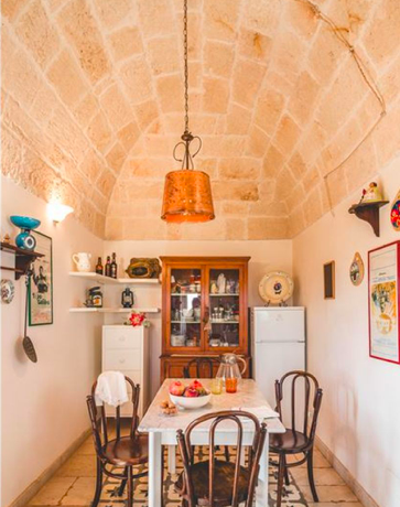 Nádherná stylová kamenná vila v Apulii v Itálii po úplné renovaci