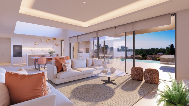 Nová luxusní vila s bazénem a zahradou na prodej, Costa del Sol