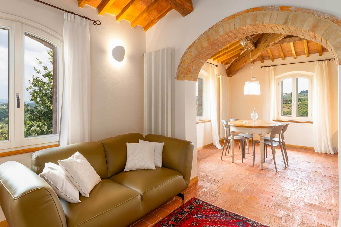 Apartmány na prodej u San Gimignana