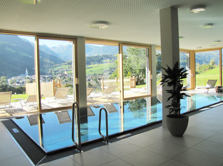 Apartmány s výhledem v rezidenci s bazénem a spa, Schladming