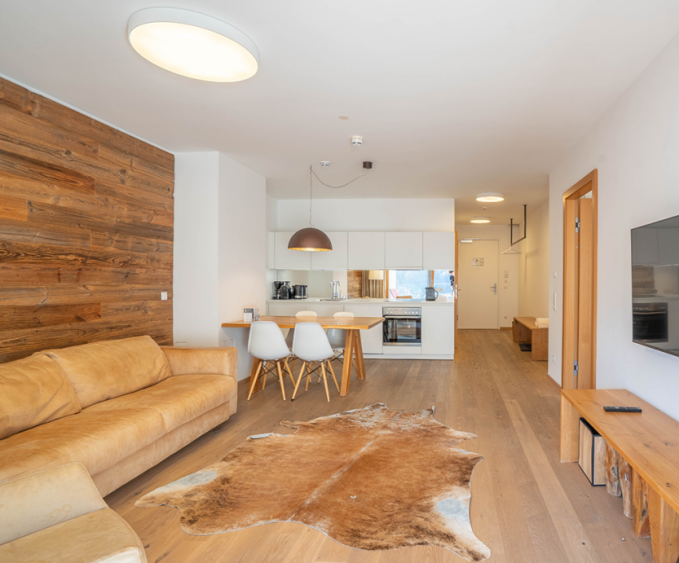 Apartmány s výhledem v rezidenci s bazénem a spa, Schladming