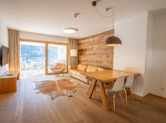 Apartmány s výhledem v rezidenci s bazénem a spa, Schladming