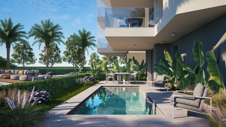 Nové apartmány s bazénem v Jesolo Lido na prodej