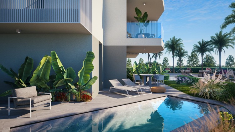 Nové apartmány s bazénem v Jesolo Lido na prodej