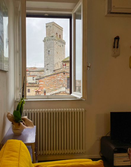 Elegantní apartmán v centru San Gimignana