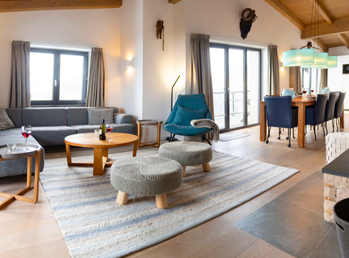 Prostorný apartmán na prodej, lyžařská oblast Niderau