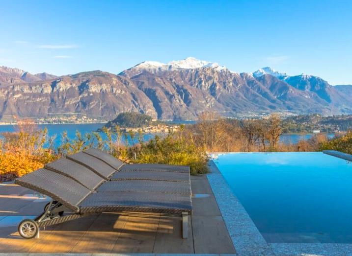 Nádherná vila u Tremezza na Lago di Como