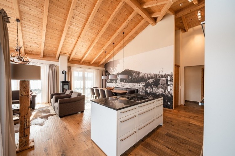 Luxusní penthouse na prodej blízko lanovek, Bramberg