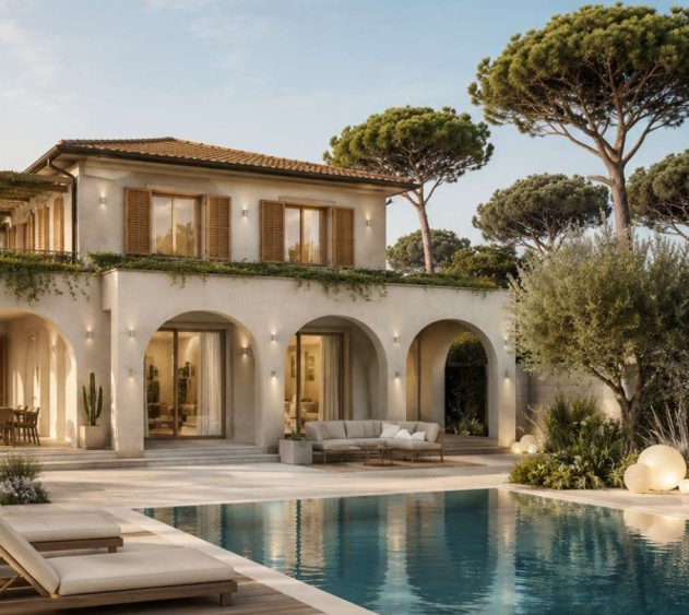 Luxus u moře ve Forte dei Marmi - vila na prodej