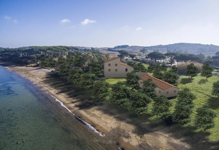 Luxusní nemovitost u pláže Baratti nedaleko Bolgheri na prodej