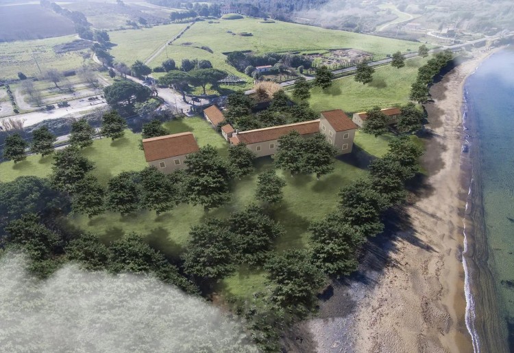 Luxusní nemovitost u pláže Baratti nedaleko Bolgheri na prodej